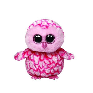 Ty Beanie Boos Pinky Pink Barn Owl Plush